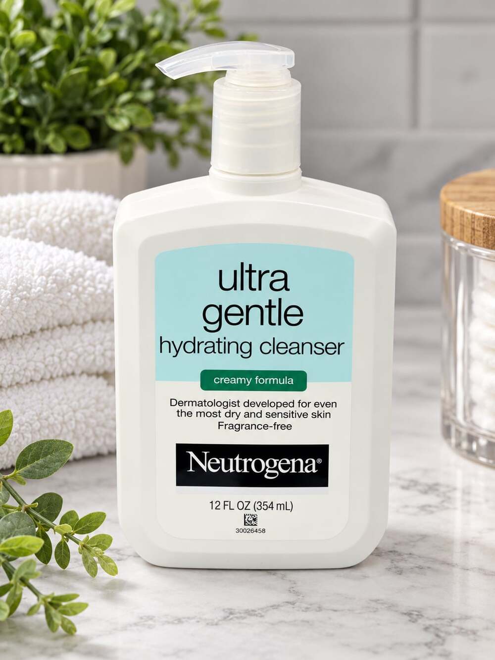 Neutrogena Ultra Gentle Hydrating Cleanser Creamy Formula 12 oz Discontinued NOS